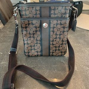 Brown Coach Crossbody Bag